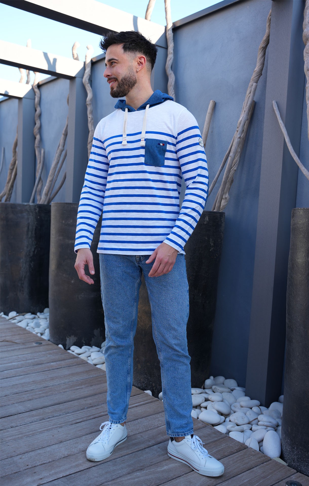 Jeans Coupe Droite Bleu Garcia Homme - 2401889-bleu00