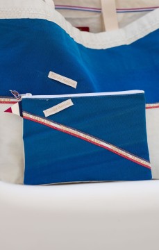 Pochette en voile de bateau N°5