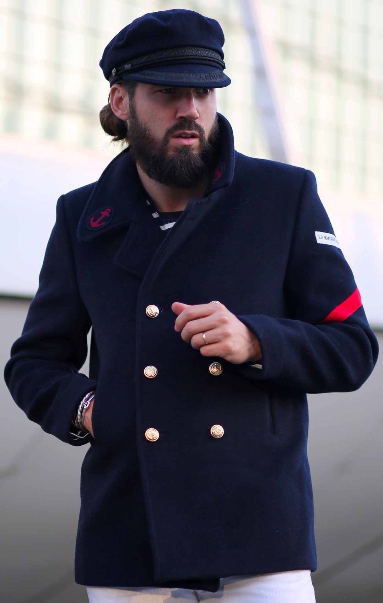 Manteau caban mixte Mode Homme La Marinière Française