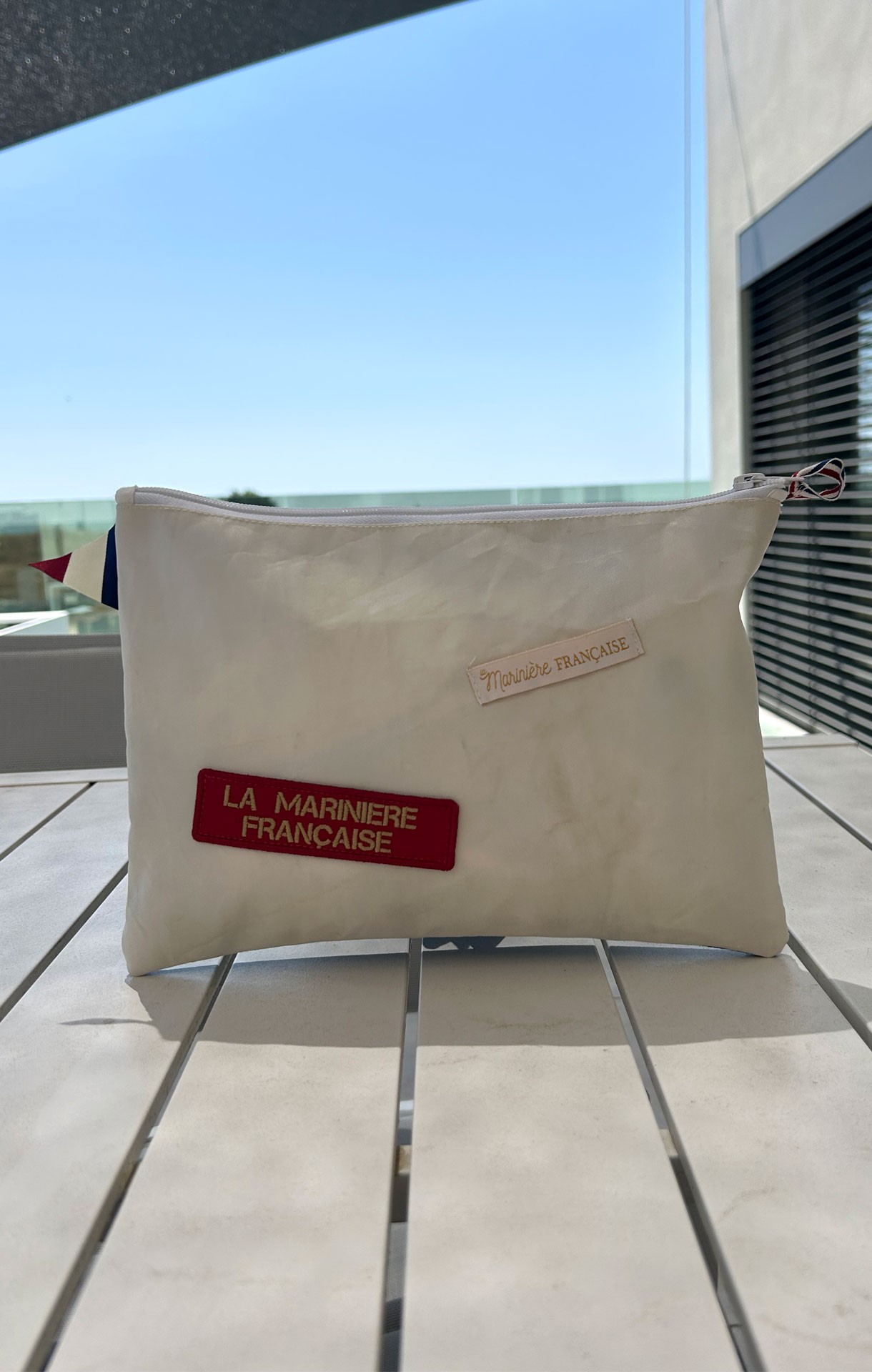 Pochette en voile de bateau N°7
