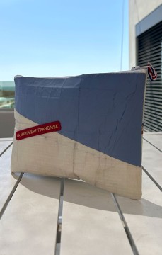 Pochette en voile de bateau N°8