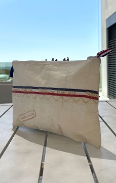Pochette en voile de bateau N°10