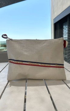 Pochette en voile de bateau N°11