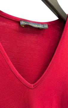 Tee-shirt femme ISIDORE BORDEAUX