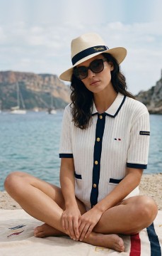 Veste col polo femme FRANCE...