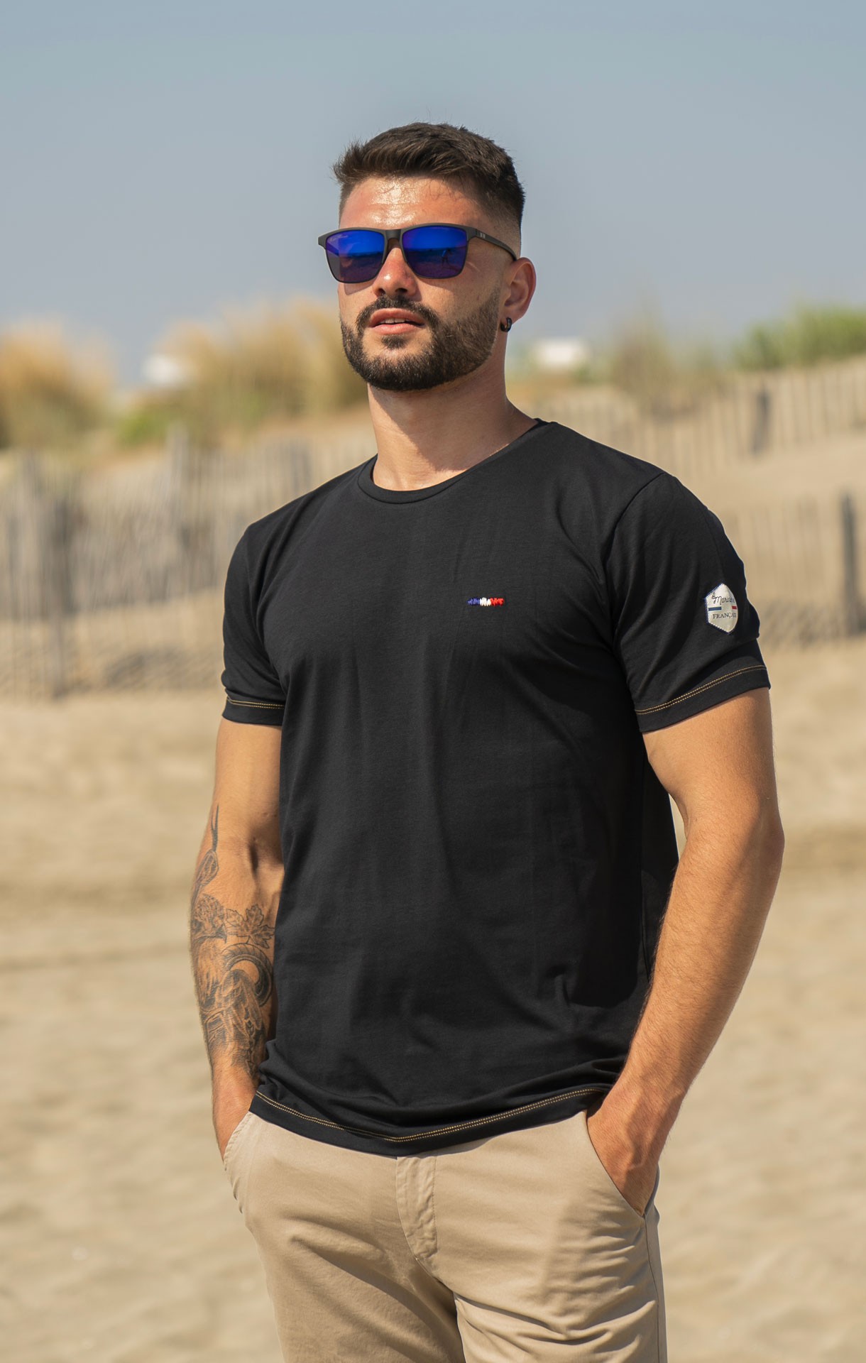 T-shirt Alfani Col Rond - Couleur Bruyère Anthracite - Taille S - Neuf Avec étiquettes