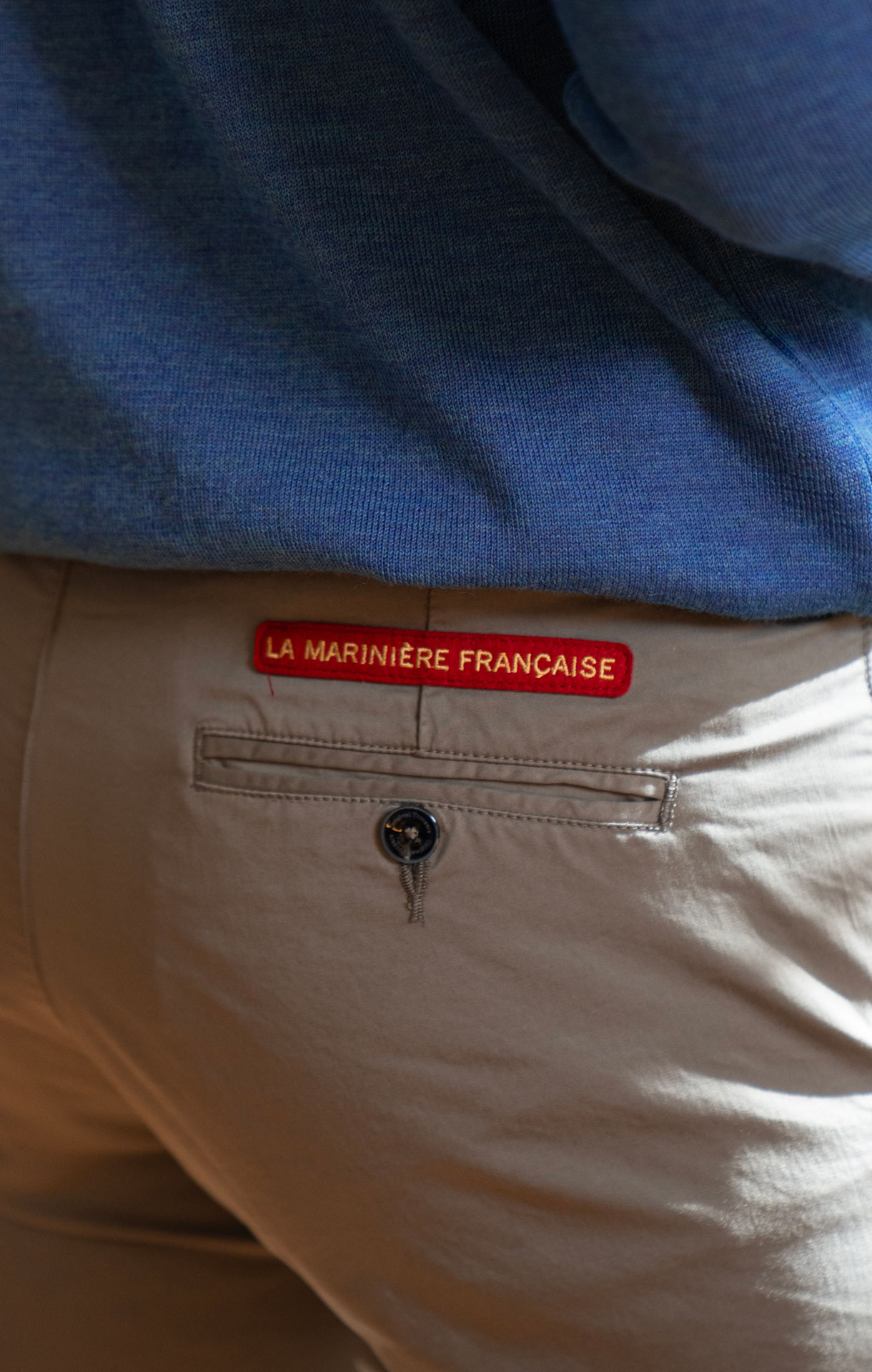 La marinière française Saint-Malo - Chino coton homme ERIC KAKI
