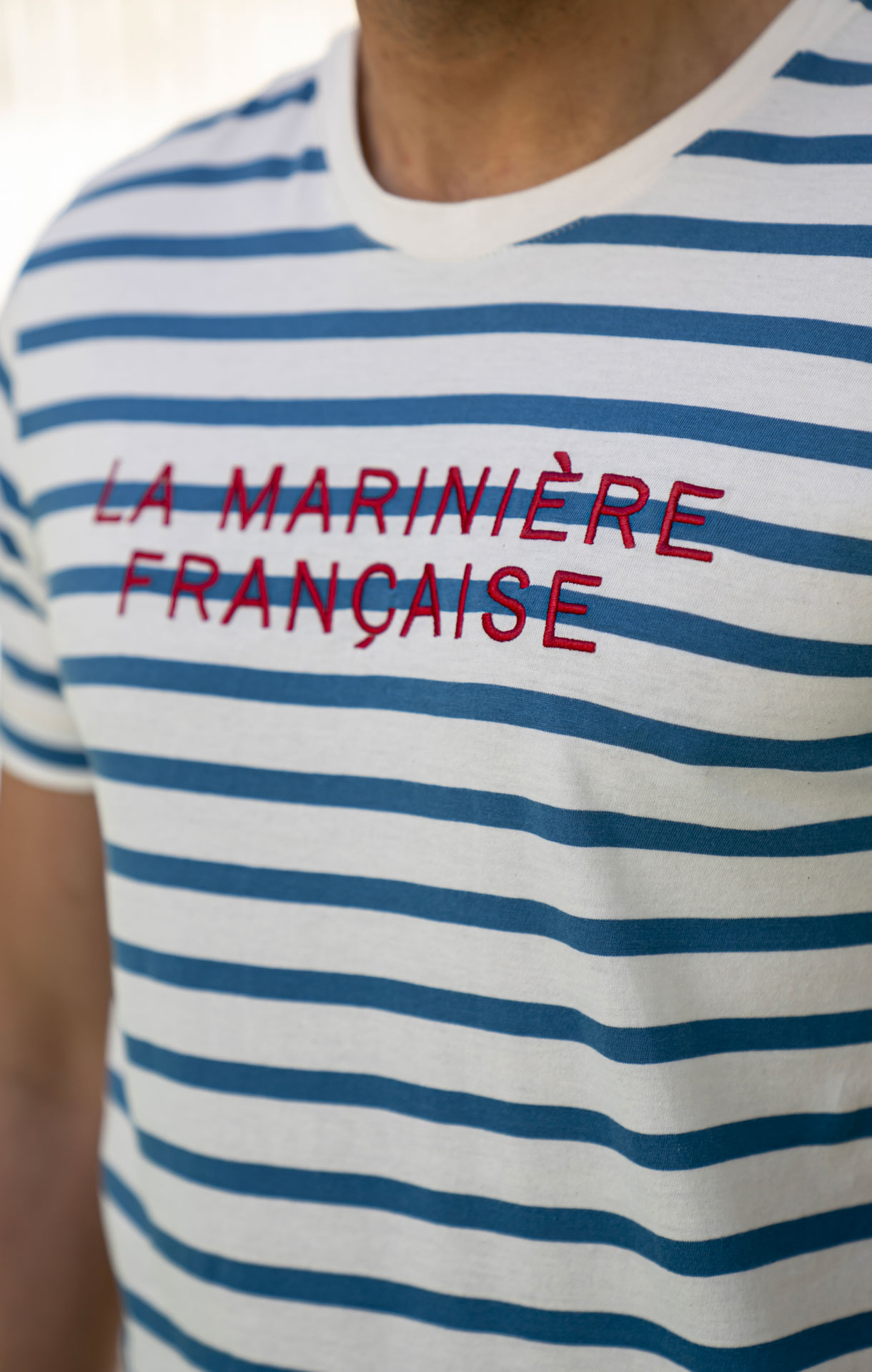 Polo manches longues homme ROGER MARINE – La Marinière Française